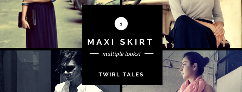#maxi skirt -different looks