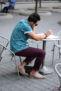 Printed-Shirt-Ankle-length-Color-denims