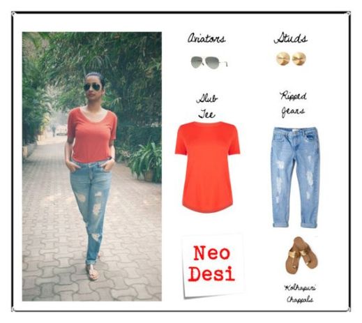 Neo-Desi-look-Ripped jeans-And-Kolphauris